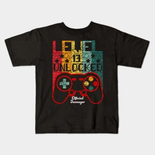 Level 13 Unlocked Awesome 2008 Video Game Kids T-Shirt